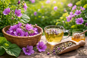 Crni slez – cvet i čaj od crnog sleza za prirodnu primenu kod kašlja i iritacije grla