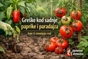 Greške kod sadnje paprike i paradajza koje smanjuju rod