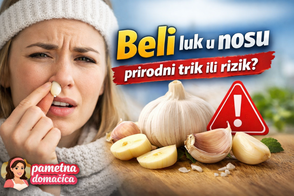 Beli luk i njegova upotreba kod zapušenog nosa