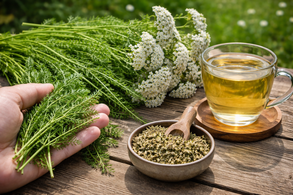Hajdučka trava (stolisnik) – tradicionalna upotreba i mogući benefiti