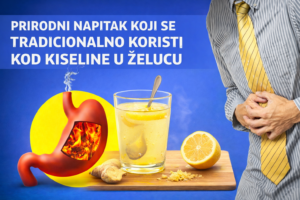 prirodni napitak koji se tradicionalno koristi kod kiseline u želucu