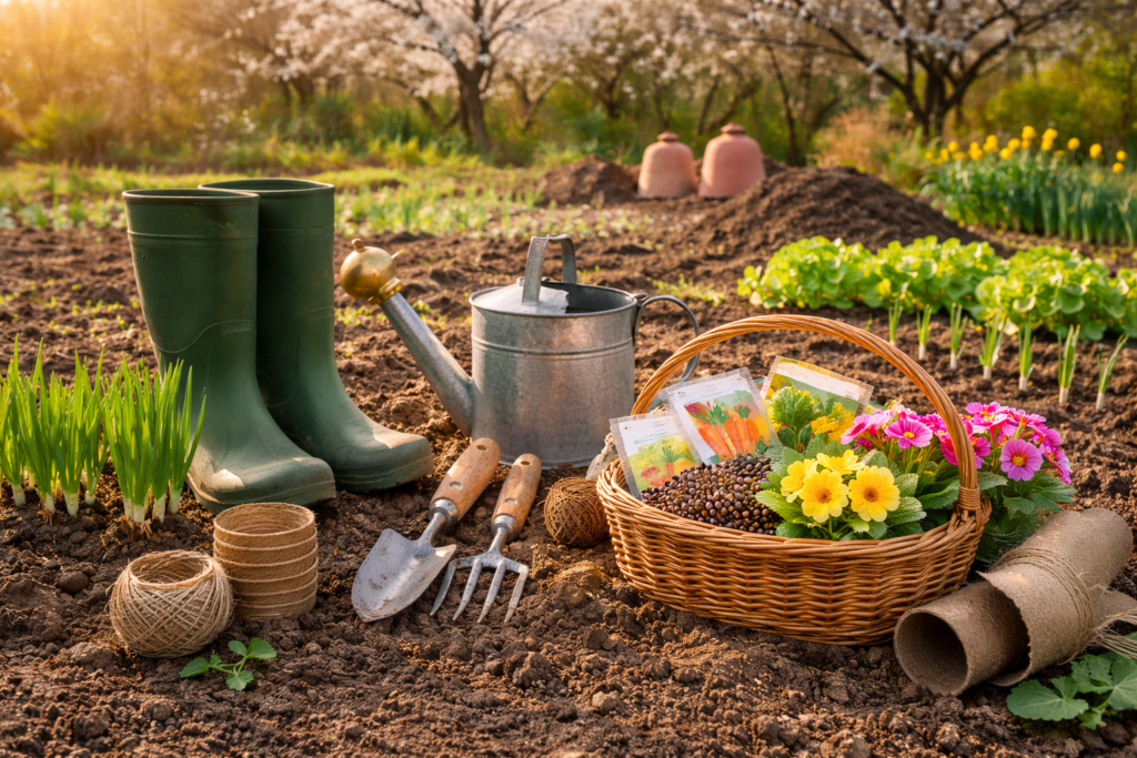 Pripremanje bašte za proleće – šta uraditi pre sadnje
