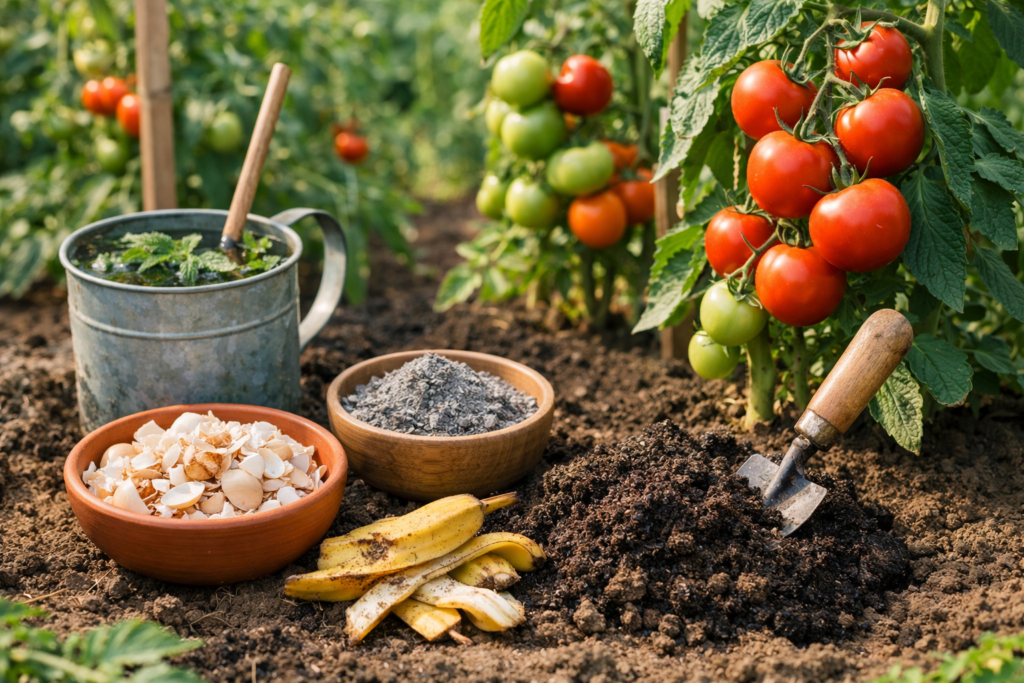 prirodno đubrivo za paradajz u bašti