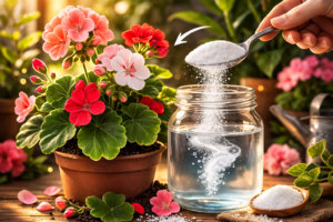 Prirodno đubrivo za sobno cveće – 1 kašika za podsticanje cvetanja