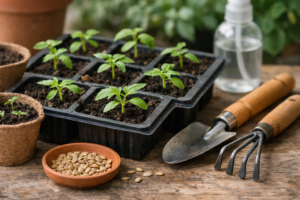 sadnja paradajza iz semena rasad u posudama