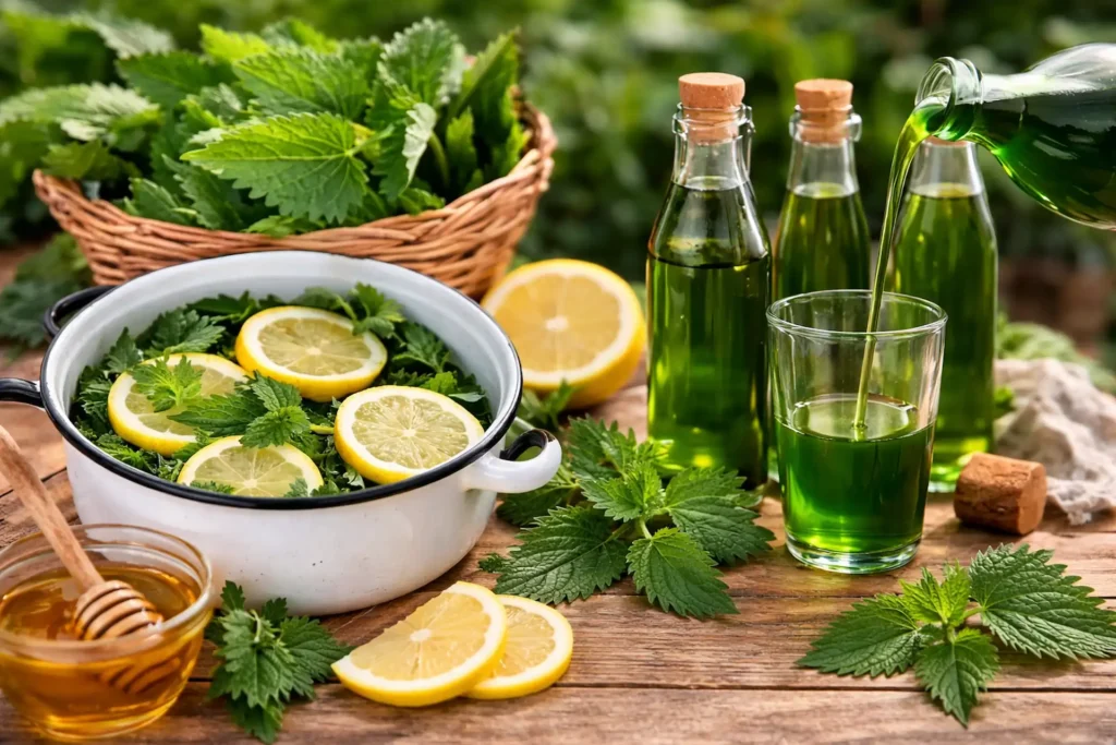 sirup od koprive domaći recept